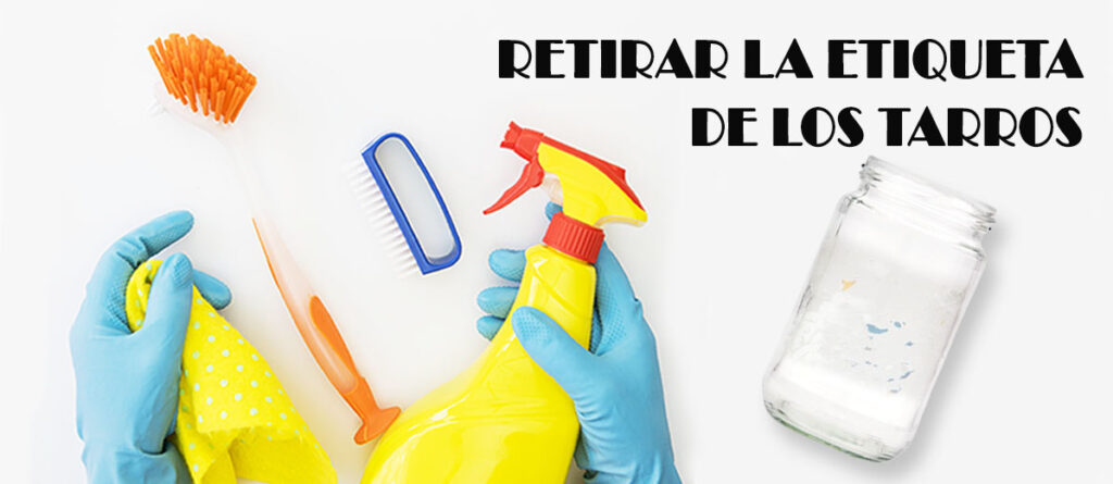 Blog Olivera d'Atenea consejos para retirar la etiqueta de los tarros de vidrio para reciclarlos