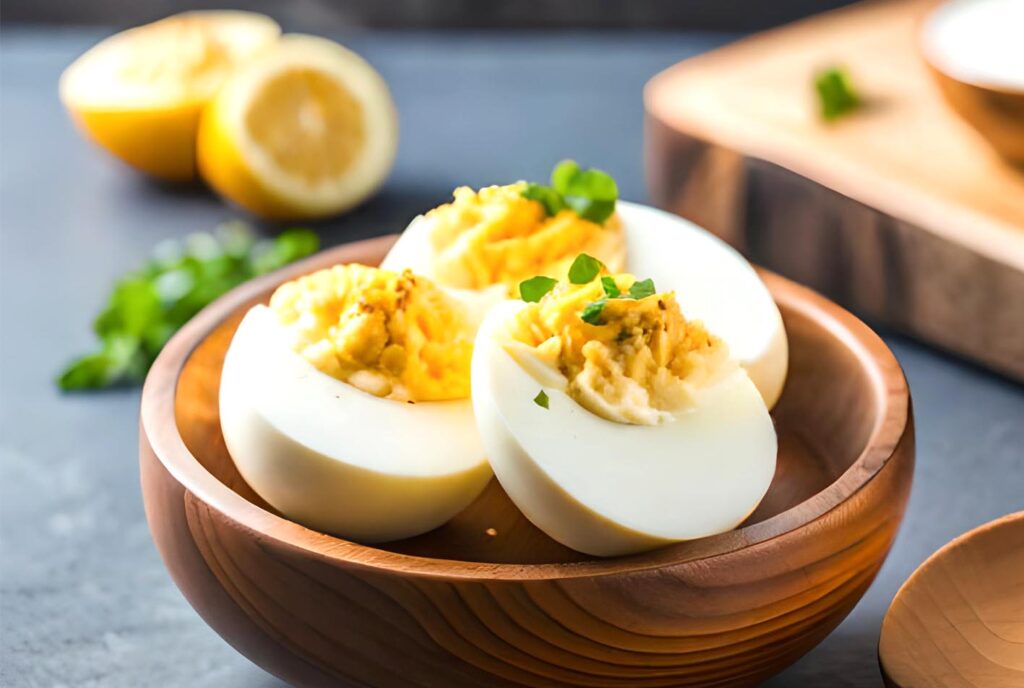 Huevos rellenos: 5 recetas fáciles y diferentes Olivera d'Atenea Huevos rellenos ATUN