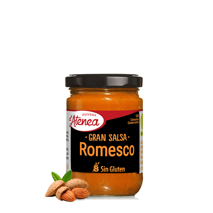 Inici Olivera d'Atenea FAVORITAS Gran Salsa Romesco